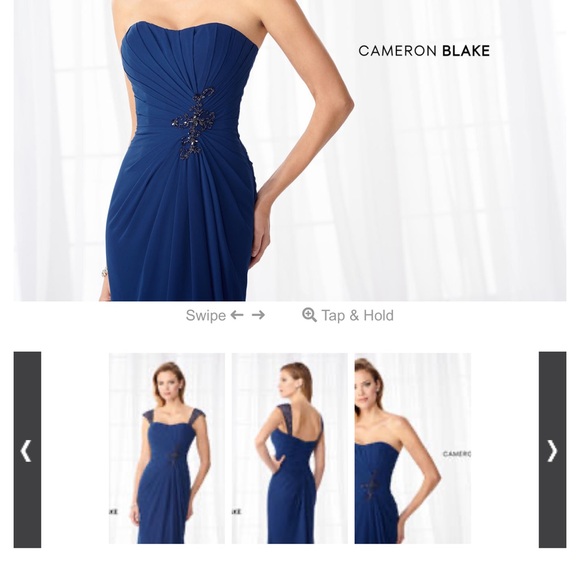 Stunning Cameron Blake Mother of Gown - Picture 1 of 13